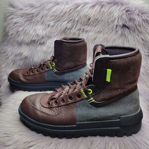 Nike Xarr The 10Th Boots Mens Size 8.5 Obsidian Blue Brown Green BQ5240-400